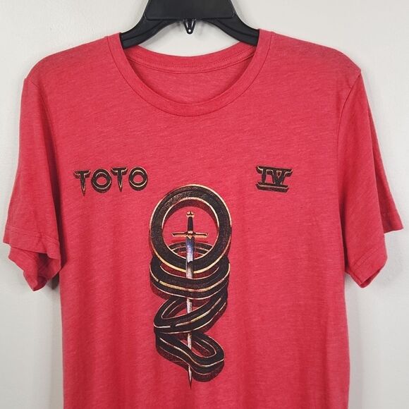 Toto 40 Trips Around The Sun 2018 Greatest Hits Tour Short Sleeve Tee Medium - Picture 3 of 5